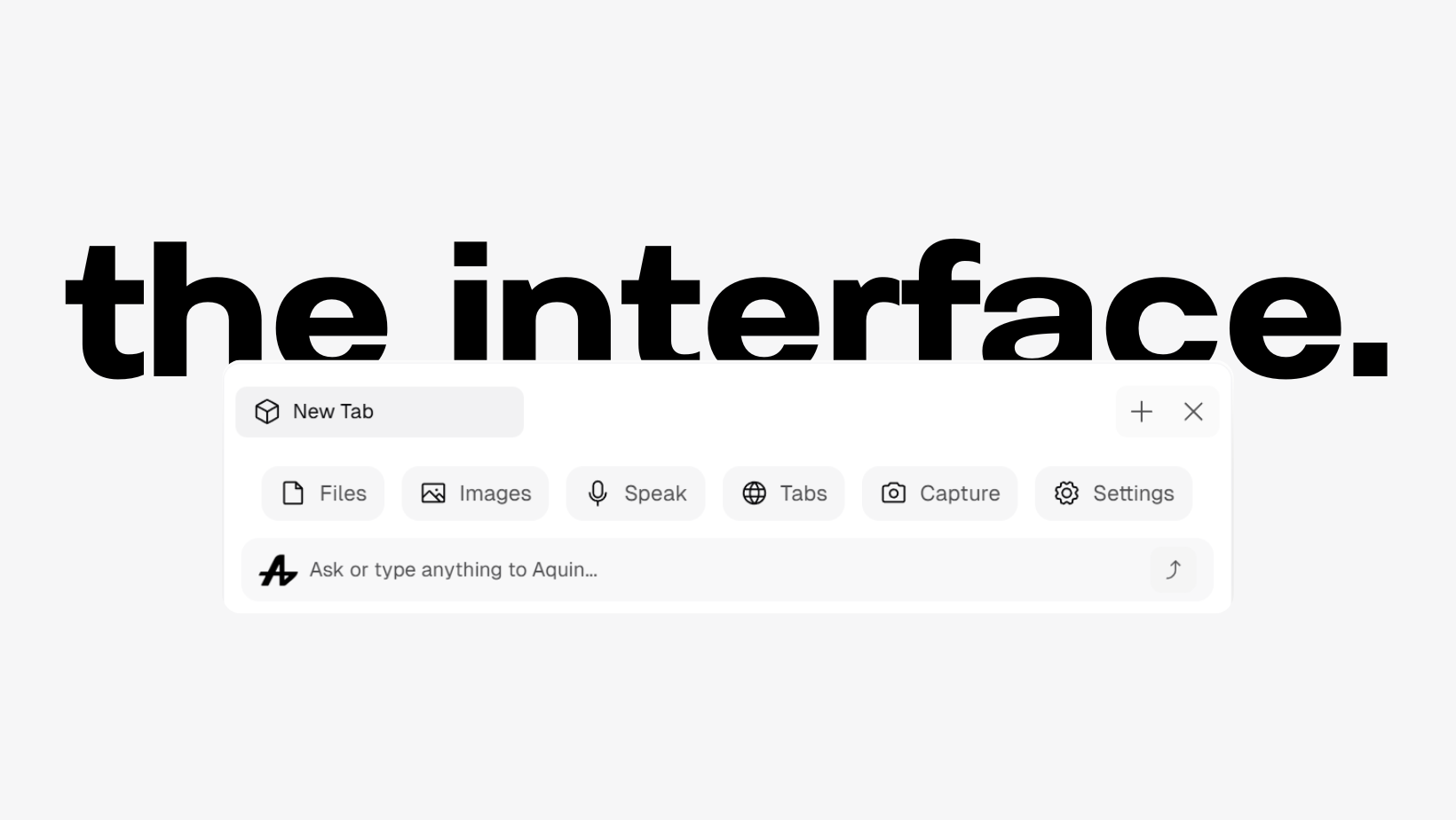 Translucent Interface