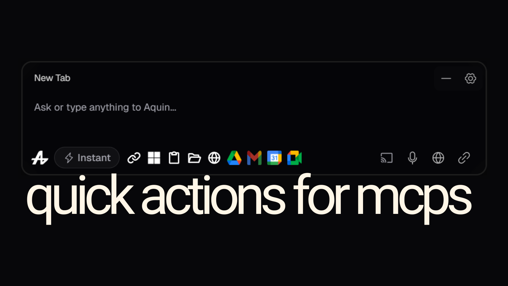 MCP Quick Actions