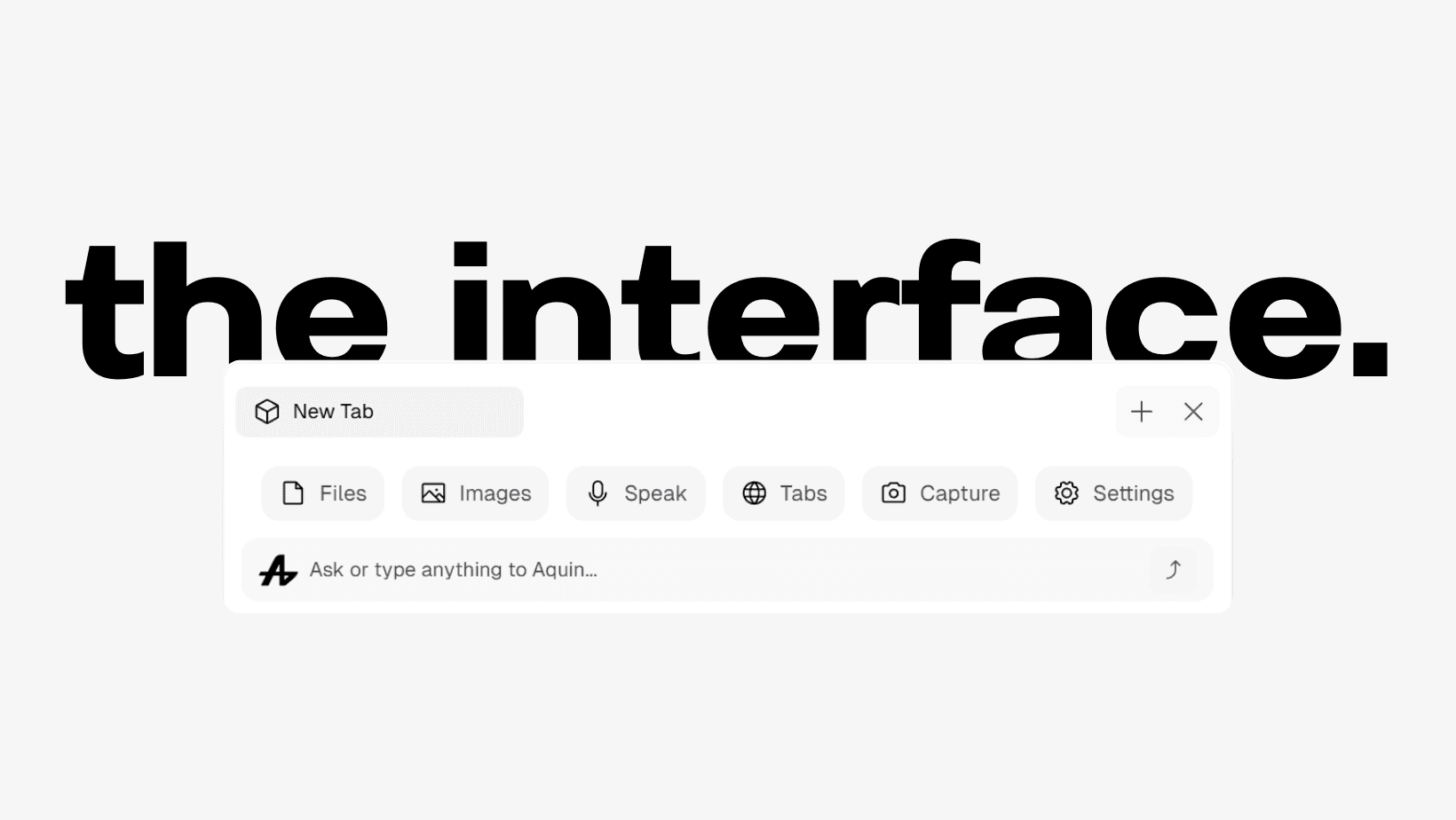 The Interface